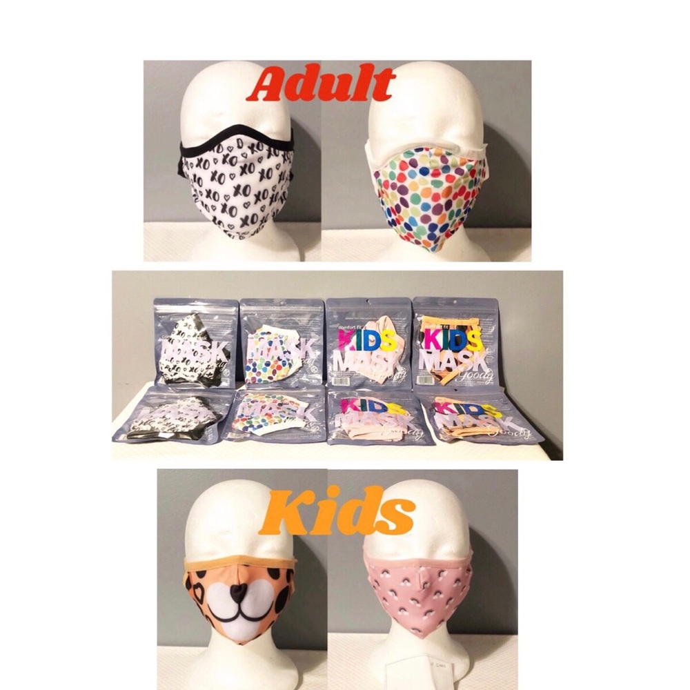 8 Goody’s Adult & Kids Mask Bundle